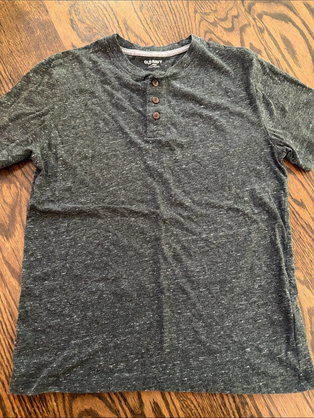 Lot of 2 Kids Old Navy Short Sleeve Henley shirts